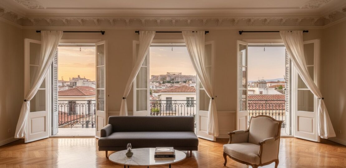 Beyond the Hotel: Discovering Athens’ Finest Heritage Boutique Apartments – Hero Image