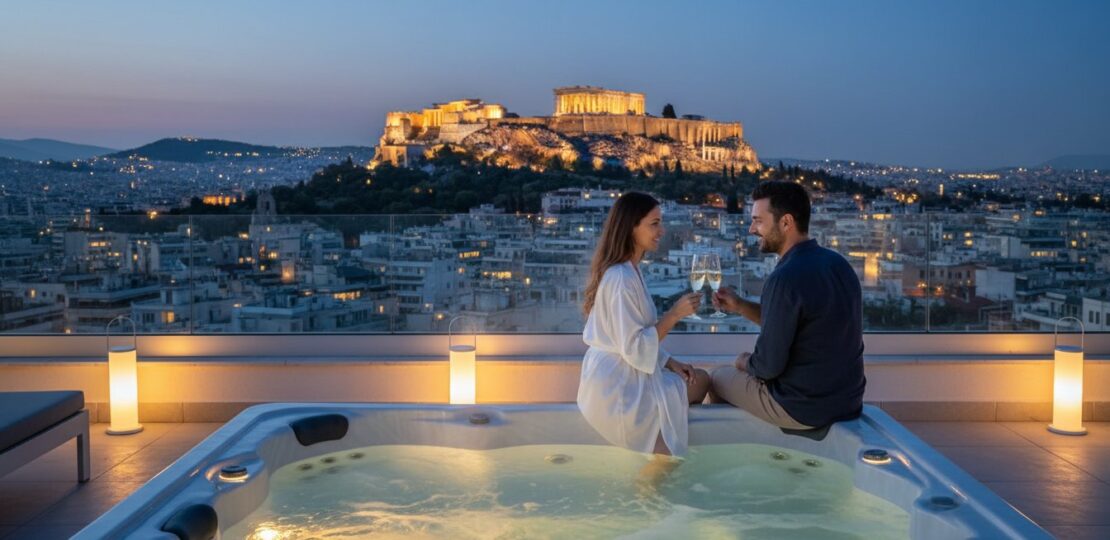 The Ultimate Guide to Finding Your Dream Apartment with a Private Jacuzzi in Athens – Hero Image
