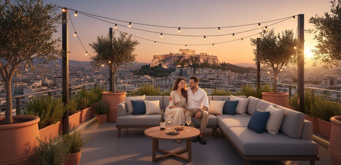 Your Cozy Rooftop Apartment in Athens: A Private City Hideaway – Hero Image