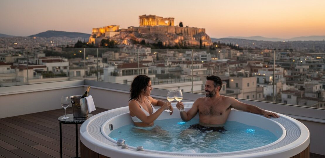 The Ultimate Guide to Finding a Romantic Jacuzzi Apartment in Athens for 2026 – Hero Image