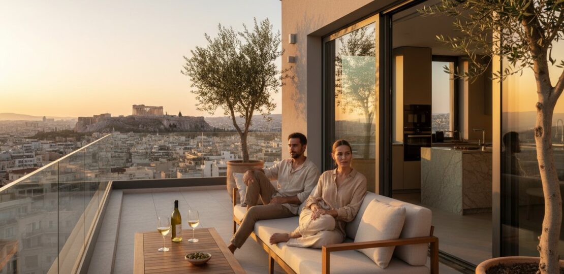 The Ultimate Guide to Finding a Luxury Self-Catering Apartment in Athens, Greece (2026) – Hero Image